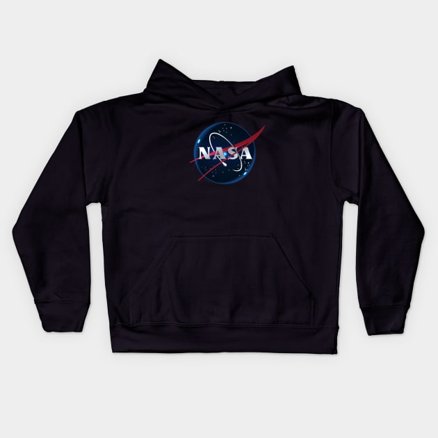 NASA 3D Kids Hoodie by CCDesign